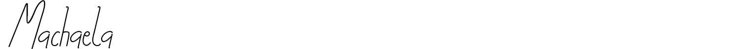 Machaela Font preview