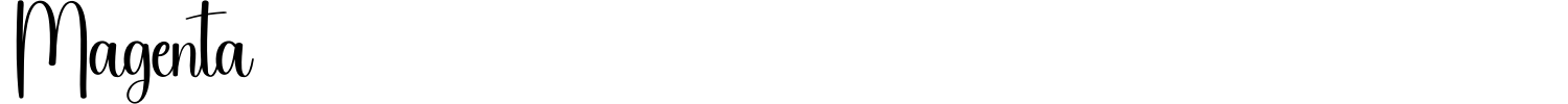 Magenta Font preview