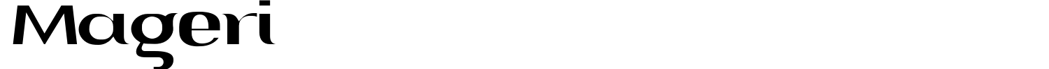 Mageri Font preview