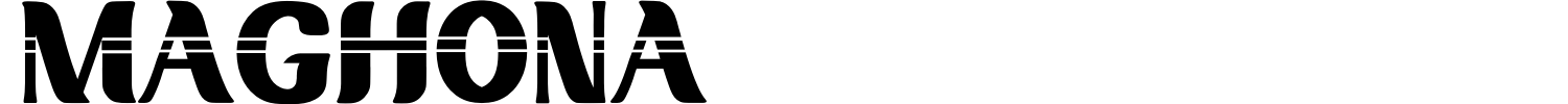 Maghona Font preview