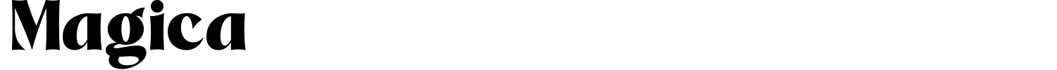 Magica Font preview