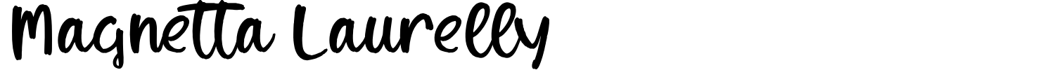 Magnetta Laurelly Font preview