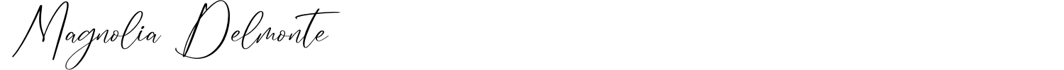 Magnolia Delmonte Font preview