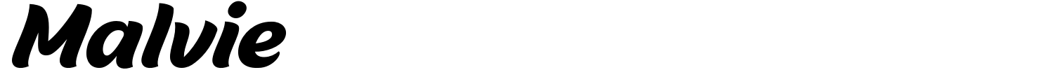 Malvie Font preview