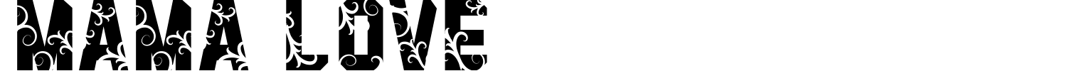 Mama Love Font preview