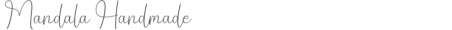 Mandala Handmade Font preview