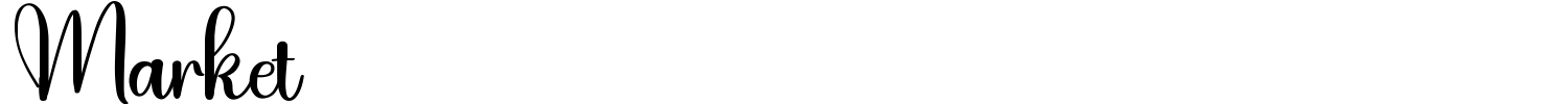 Market Font preview