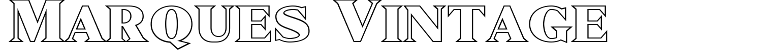 Marques Vintage Font preview