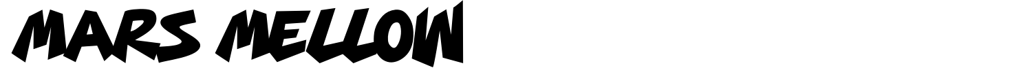 Mars Mellow Font preview
