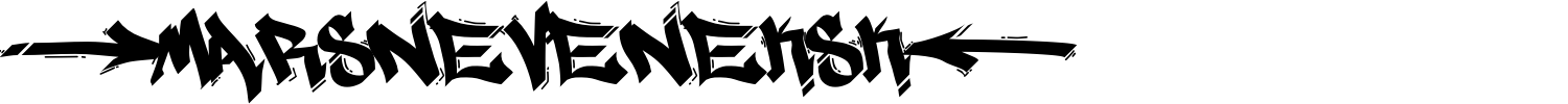 Marsneveneksk Font preview