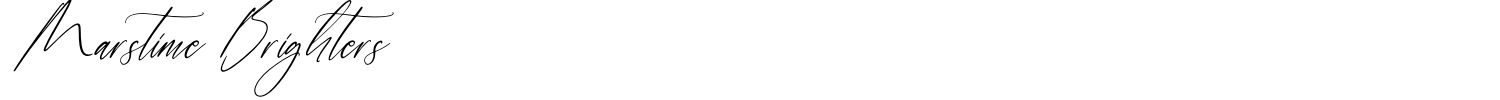 Marstime Brighters Font preview