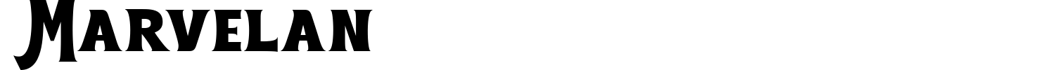 Marvelan Font preview
