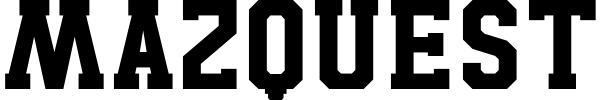 Mazquest Font preview