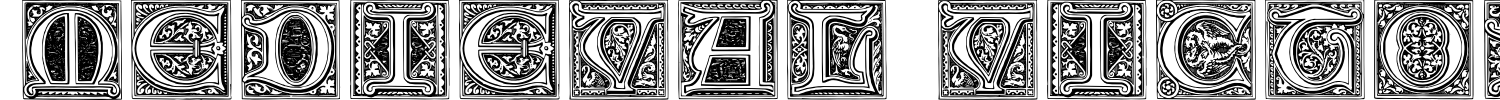Medieval Victoriana Font preview