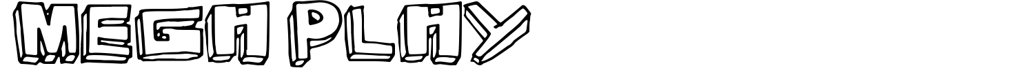 Mega Play Font preview