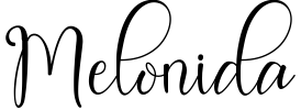 Melonida Font preview