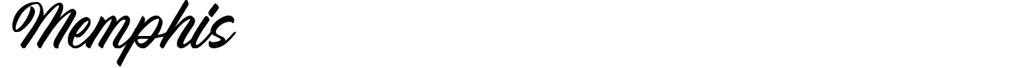Memphis Font preview