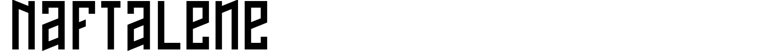 Naftalene Font preview