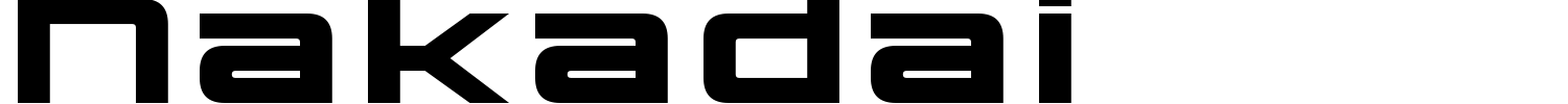 Nakadai Font preview