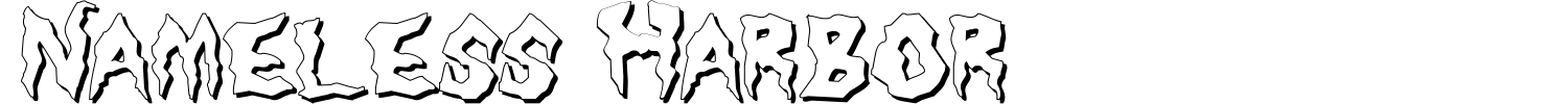 Nameless Harbor Font preview