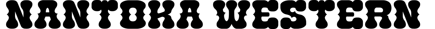 Nantoka Western Font preview
