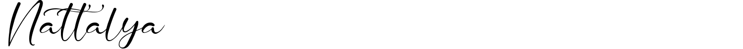 Nattalya Font preview