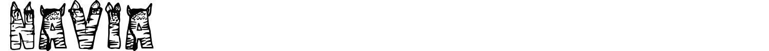 Navia Font preview