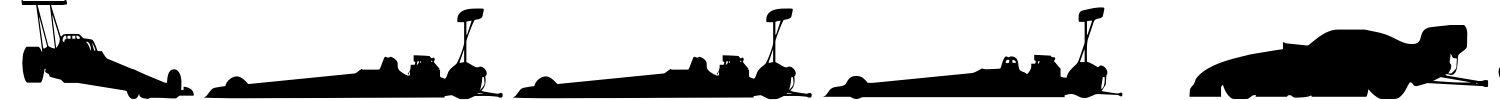 Need For Speed Font preview