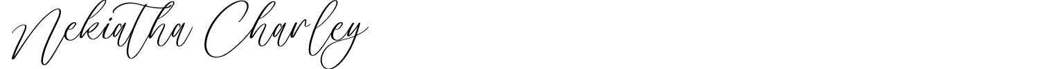 Nekiatha Charley Font preview