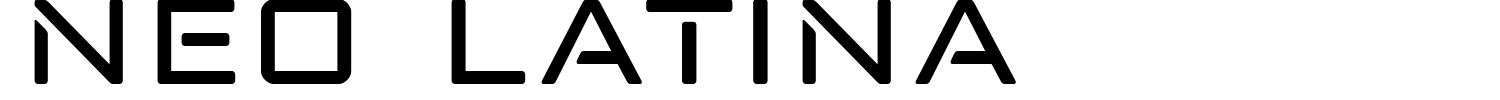 Neo Latina Font preview