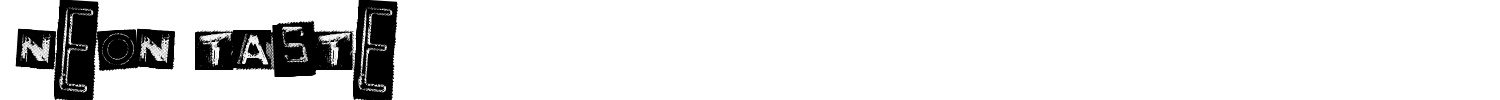 Neon Taste Font preview
