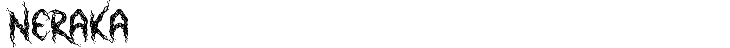 Neraka Font preview