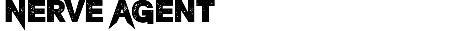 Nerve Agent Font preview