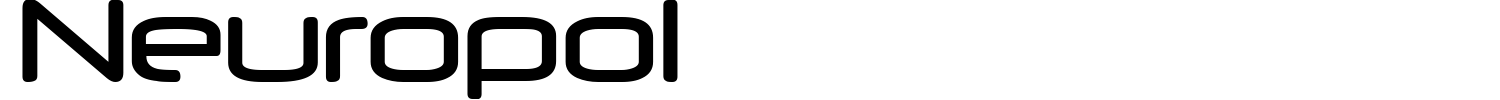 Neuropol Font preview