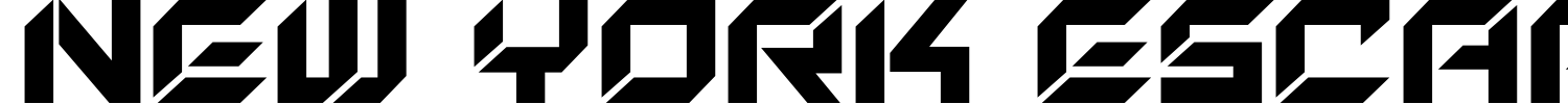New York Escape Font preview