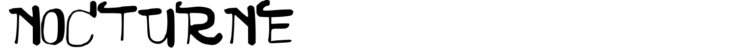 Nocturne Font preview