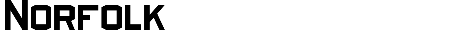 Norfolk Font preview