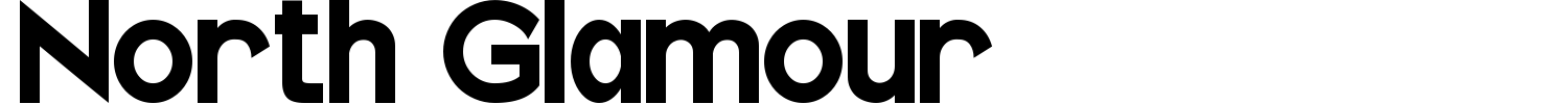 North Glamour Font preview