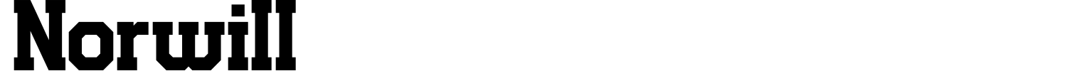Norwill Font preview