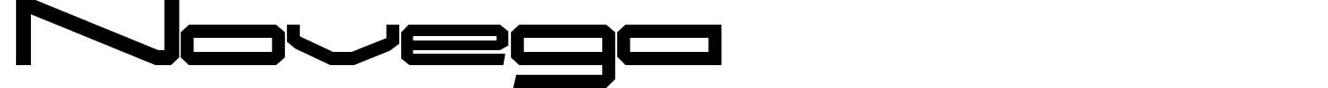 Novega Font preview
