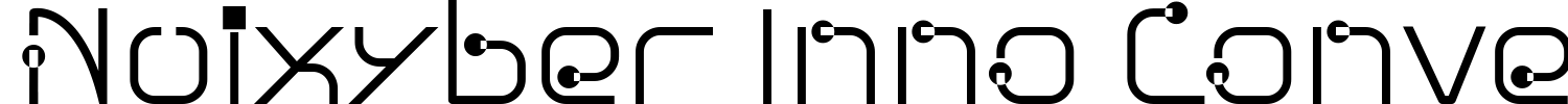 Nuixyber Inno Convert Font preview
