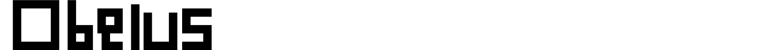 Obelus Font preview