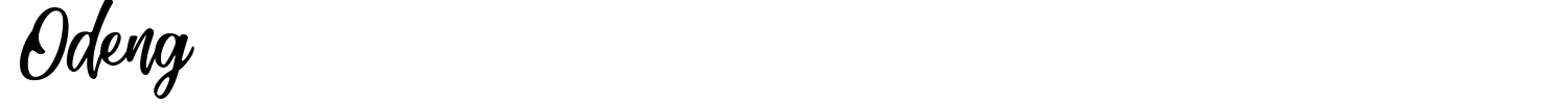 Odeng Font preview