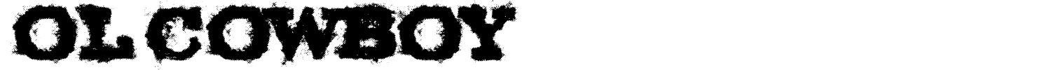 Ol Cowboy Font preview