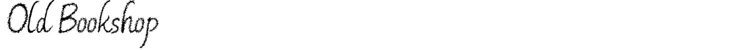 Old Bookshop Font preview