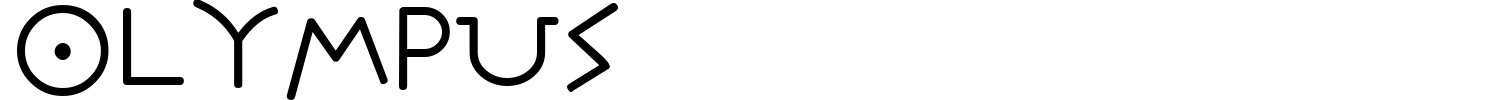 Olympus Font preview