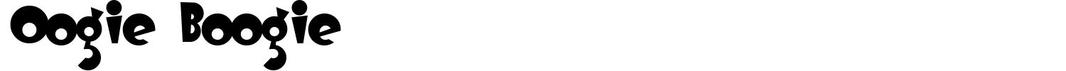 Oogie Boogie Font preview