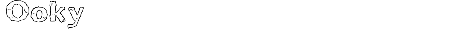Ooky Font preview