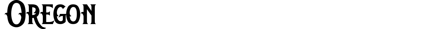 Oregon Font preview