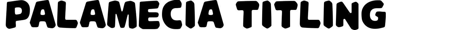 Palamecia Titling Font preview